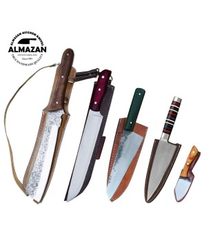 Almazan® Wilderness Series 5-Piece Knife Set