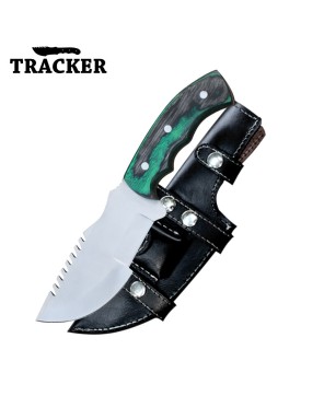 TRACKER® 2-Piece Damascus and Stainless Steel Tracker Knife Set