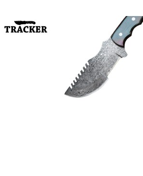 TRACKER® 2-Piece Damascus and Stainless Steel Tracker Knife Set