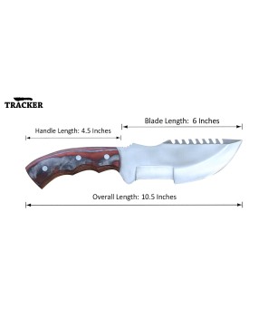 TRACKER® Outdoor Knife Set - Versatile 2-Piece Stainless Steel Knives