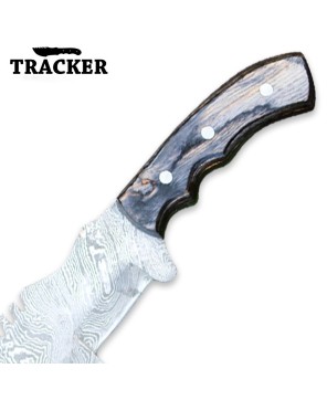 Tracker® Camping Knife Set - 10.5" Damascus Steel