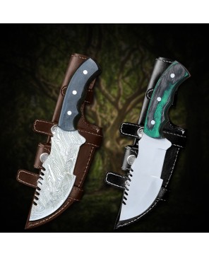 Tracker® 2-Piece Hunting Tool Knife Set - Stainless Steel