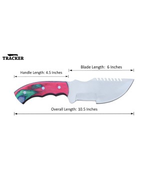 Tracker® Outdoor Knives Set - Premium 2-Piece Stainless Steel