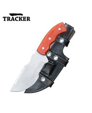 TRACKER® Hunting Knives Set - 10.5" Stainless Steel and Damascus Steel