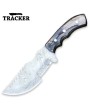 TRACKER® Hunting Knives Set - 10.5" Stainless Steel and Damascus Steel