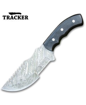 Tracker® Trivialist Hunting Knife Set - 10-inch Damascus Steel