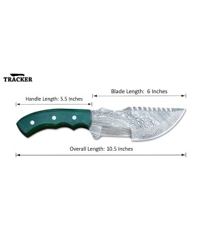 Tracker® Outdoor Knives Set - Premium 2-Piece Stainless Steel