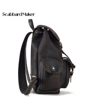 The Vacationer Genuine Leather Backpack.