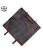 Buffalo Leather Knife Storage Bag - Stylish & Durable Organizer