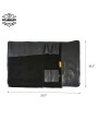 KRC Leather Chef Knife Roll 8 Slot - Premium Buffalo Leather