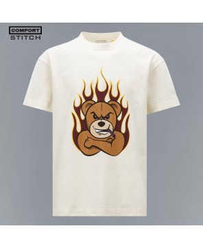 Bear Motif T-Shirt: Whimsical Style