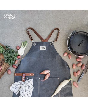 Best Leather Crossback Apron