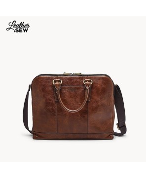 Shoulder Leather Laptop Bag