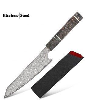 Professional VG-10 Damascus Kitchen Knife - Precision and Versatility