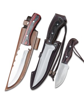 Wilderness Survival Series 3 pcs Knife Set