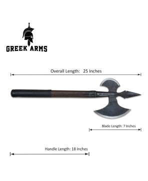 Gothic Hand Axe by Greek Arms