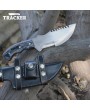 Custom Handmade Stainless Tracker Knife - Durable and Multi-Functional