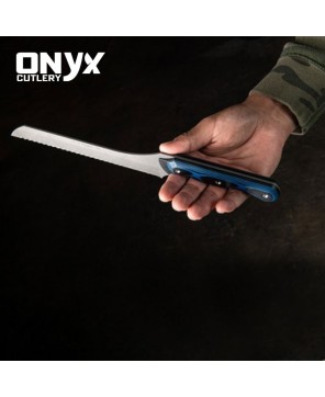 Handmade Carbon Steel Kitchen Cleaver Knife by Onyx Cutlery