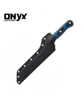 Handmade Carbon Steel Kitchen Cleaver Knife by Onyx Cutlery