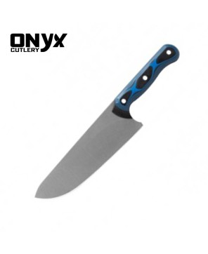 Custom Handmade Carbon Steel Meat Cleaver Vegetable Chopper Kitchen Knife by Onyx Cutlery