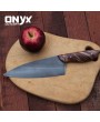 Custom Handmade Butcher Style Kitchen Knife by Onyx Cutlery