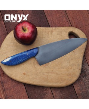 Custom Handmade Cleaver Chef Butcher Style Knife by Onyx Cutlery