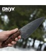 Custom Handmade Damascus Steel Kitchen Sharp Knife by Onyx Cutlery