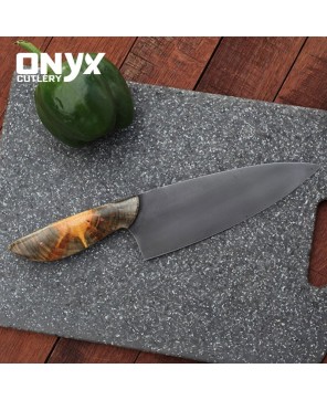 Custom Handmade Stainless Steel Butcher Chopping Kitchen Chef Knife by Onyx Cutlery