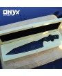 Custom Handmade Vegetable Cleaver Stainless Steel Kitchen Knife by Onyx Cutlery