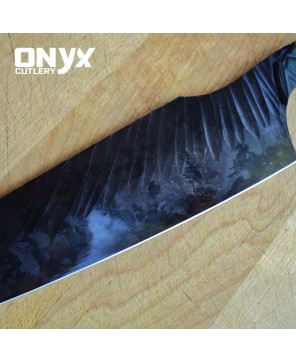 Custom Handmade Vegetable Cleaver Stainless Steel Kitchen Knife by Onyx Cutlery