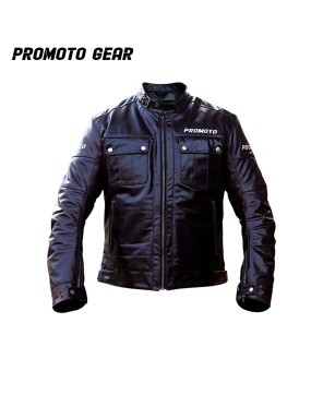 Promoto Gear Leather Motorbike Jacket