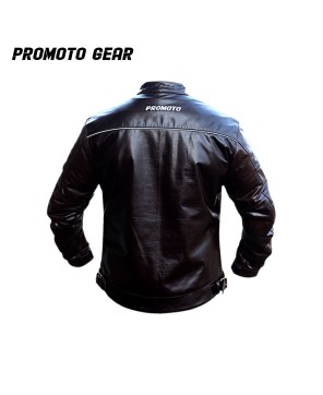 Promoto Gear Leather Motorbike Jacket