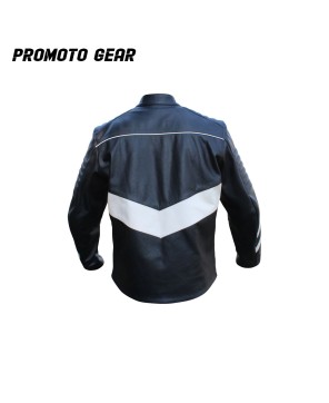 Genuine Leather Semi Motor Jacket