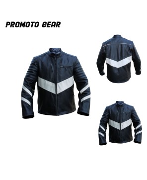 Genuine Leather Semi Motor Jacket