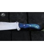 Almazan® Huntsman Series Handmade Hunting Stainless Steel Knife with Color Wood Handle