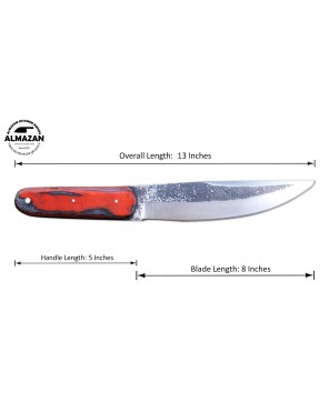 Almazan® High Carbon Steel Hunting Knife for Outdoor Enthusiasts