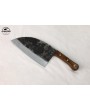 Almazan® Carbon Steel Serbian Style Chef Knife with Wood Handle