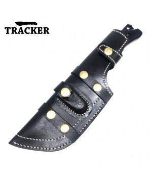 High-Quality Tanto Style Carbon Steel Tracker Knife with G10 Handle