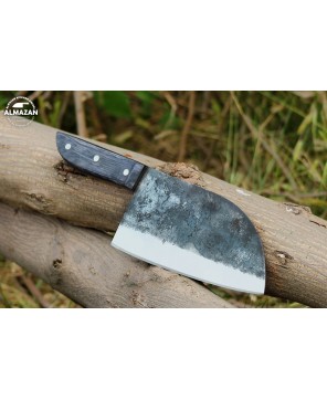 Almazan® Serbian Style Chef Knife - Wood Handle