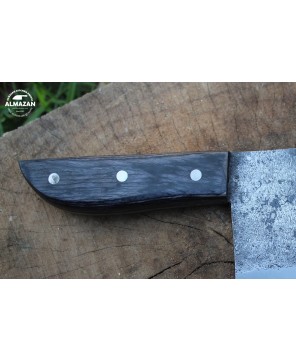 Almazan® Serbian Style Chef Knife - Wood Handle