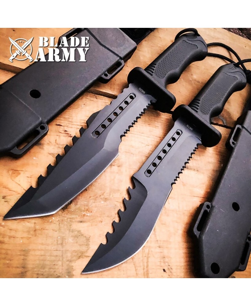 Military Tactical Fixed Blade Hunting Knife