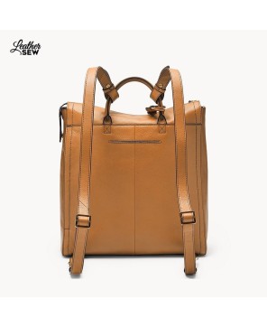 Leather Sew Best Brown Leather Backpack for Women