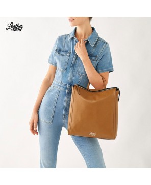 Leather Sew Best Brown Leather Backpack for Women