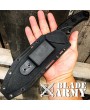 Black Tactical Survival Military Army Knife