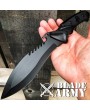 Black Tactical Survival Military Army Knife