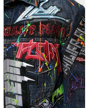 BB Rock Embellished Denim Jacket