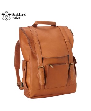 The Elegance Genuine Leather Backpack.