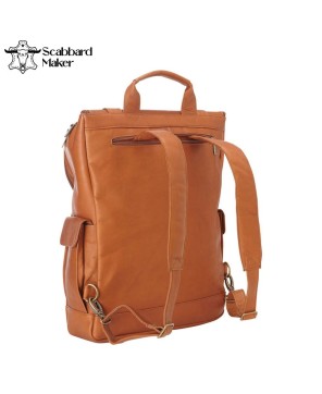 The Elegance Genuine Leather Backpack.