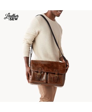 Modern Leather Business Workbag