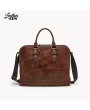 Leather Shoulder Laptop Work Bag